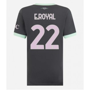 AC Milan Emerson Royal #22 Rezervni Dres za Ženska 2024-25 Kratak Rukavima